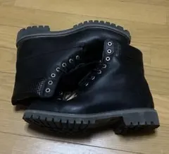 Timber land ブラック レザー ブーツ