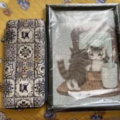 Wachtfield 猫のダヤンジグソーパズルと財布セット