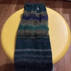 Vivienne Westwood レッグウォーマー ボーダー柄 オーブ刺繍のサムネイル