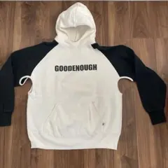GOODENOUGH パーカー 00s ホワイト/ブラックのサムネイル