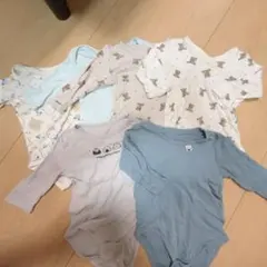 ベビー長袖ロンパース　ベビー肌着　まとめ売り70㎝