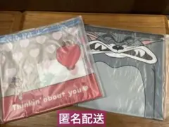 トムとジェリ 一番くじ Happyくじ D賞 フラットポーチ　2種類