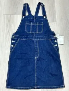 連休限定！デニムジャンスカ　ダークブルー