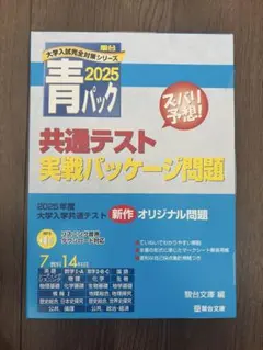2025 青パック 共通テスト実戦パッケージ問題
