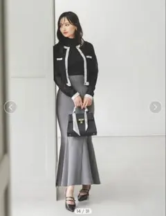 スナイデル　ハイウエストマーメイドスカート