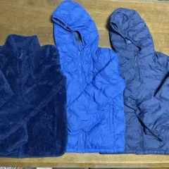 UNIQLO 150サイズ　ダウンとフリース