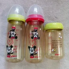 Pigeon ミッキーマウス 哺乳瓶 3本セット