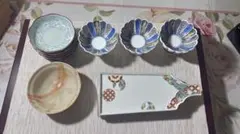 和風陶器食器セット12点の商品
