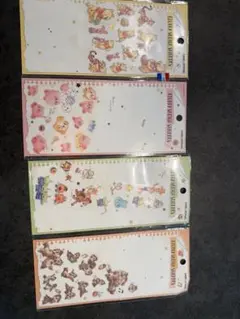 プーさん　カービー　トイストーリー　チップアンドデール　シール　ボンボンドロップ