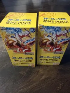 ワンピースカードゲーム 神の島の冒険 テープカット 2BOX - メルカリ