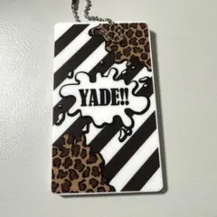 超特急　タカシ　YADE!! ヒョウ柄キーホルダー　パスケース