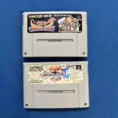 【動作確認済み】スーパーファミコンソフト 2本セット