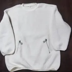 ホワイトフリーストレーナー 星型チャーム付き　150cm