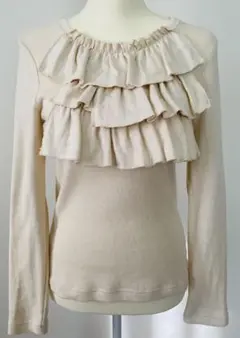【美品】レイビームスのフリル付きトップス