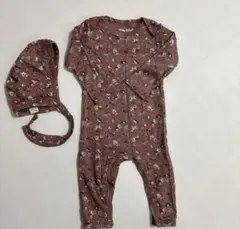 mishaandpuffカバーオール サーカス 12-18m シナモン - メルカリ
