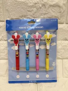 新品　東京ディズニーリゾート　ミニー　風船　ボールペン　セット