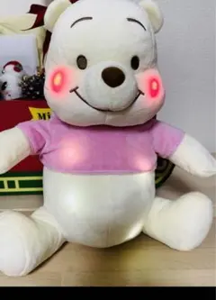 ディズニー　光る　ぬいぐるみ　オープン記念　おもちゃ　クリスマス　プーさん