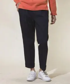 ジェイフェリー　タックワイドパンツ　新品未使用　サイズ50　ネイビーのサムネイル