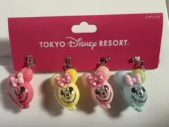 訳あり☆新品未使用☆限定☆ディズニー☆風船☆イヤリング☆4個☆セット☆ミニー☆