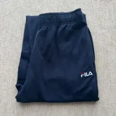 m*o様 FILA ジョガーパンツ L相当 美品 スウェット 紺 トレーニングウ