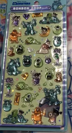 ボンボンドロップシール モンスターズ・インク モンスターズインク ディズニー