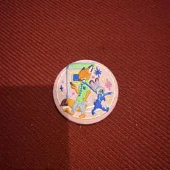 ディズニー刺繍缶バッジ　ズートピア