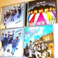 ４枚セット 初回盤 Kis-my-ft2 シングルDVD CD