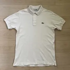 LACOSTE ベージュ ポロシャツ フランス製