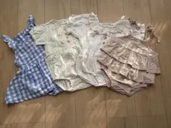 ベビー服 ロンパース 女の子 まとめ売り 70-80cm