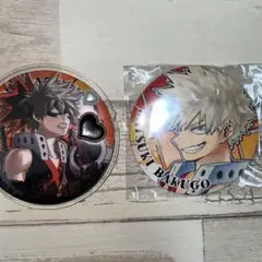 爆豪　勝己　原作　缶バッジ　セット