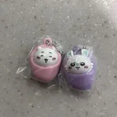 ちいかわ　ガチャ　おくるみ　ちいかわ　モモンガ