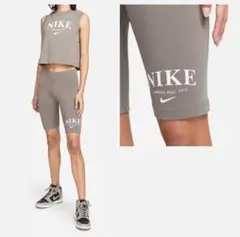美品 NIKE DRIFIT ヨガ グレンチェック柄 セットアップ S - メルカリ
