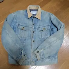 Lee Storm Rider デニムジャケット コーデュロイ襟付き