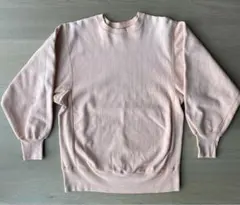 【希少】CHAMPION REVERSE WEAVE 完全目無し サーモンピンク