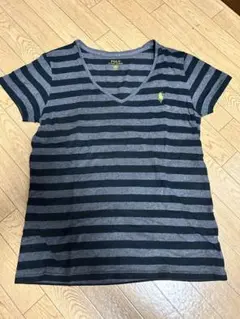 ポロ　ラルフローレンPolo Ralph Lauren VネックTシャツ 半袖M