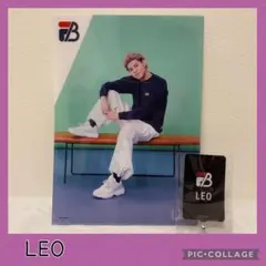 FILA × BE:FIRSTコラボ　ノベルティ　クリアファイル　LEOのサムネイル