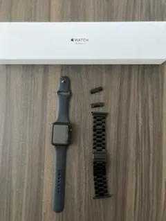 Apple Watch Series 3 ブラック 本体 + バンド（ブラック）