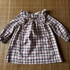 Sergent Major チェック柄 長袖ワンピース 122cm 7才のサムネイル