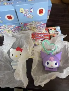 マクドナルド ハッピーセット サンリオ キティ1個 クロミ3個 4点セット