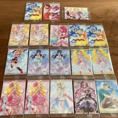 プリキュアウエハースカード　12種18枚まとめ売り