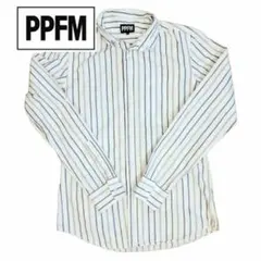PPFM ピーピーエフエム ストライプ 長袖シャツ Lサイズのサムネイル