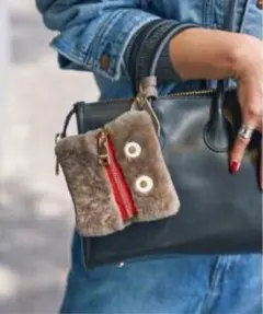 spick&span RIPANI ジッパーポーチ ブラウン 新品のサムネイル