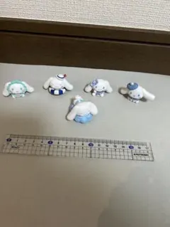 サンリオ　シナモン　シナモロール　マイカラーフィギュア　5点　おまとめ