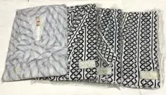 浴衣 パジャマ 寝巻き メンズ レディース 4点セット