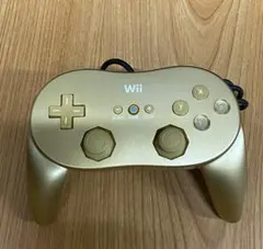 Wii クラシックコントローラー　ゴールド