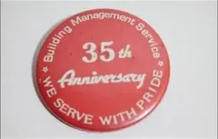 缶バッチ USA 35th Anniversaly 雑貨 AE7639