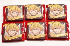 鬼滅の刃 ufotable バレンタイン ギフト缶バッジ 我妻 善逸 6点