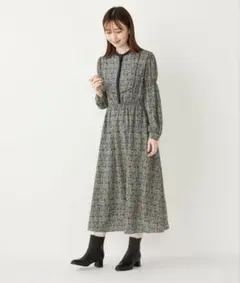 【未使用品】SHIPS Colors 小花ワンピース