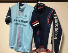 le Coq Sportif ウィンドブレーカージャケット + シャツ Mサイズ