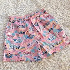 未使用 ユニクロ ピーナッツ イージーショートパンツ ピンク M スヌーピー